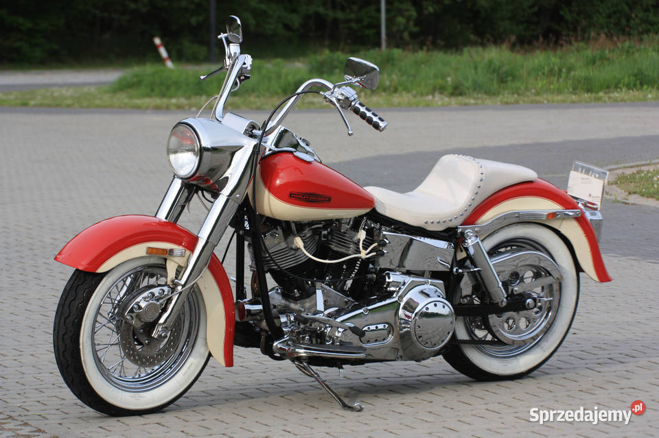 HarleyDavidson FLH Shovelhead cruiser Horyniec-Zdrój