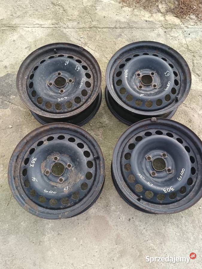 Felgi 15 4x100 6J Toyota Corolla E12 Brójce sprzedam