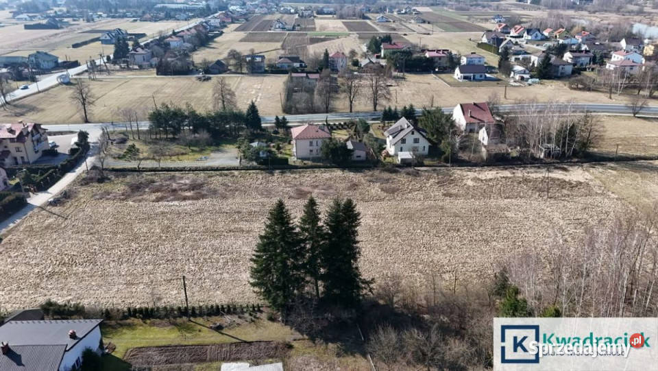 Działka 3100m2 Krajowice asfalt