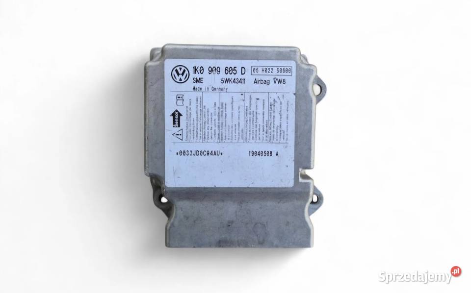MODUŁ SENSOR AIRBAG A3 8L ALTEA GOLF V 1K0909605 Działoszyce