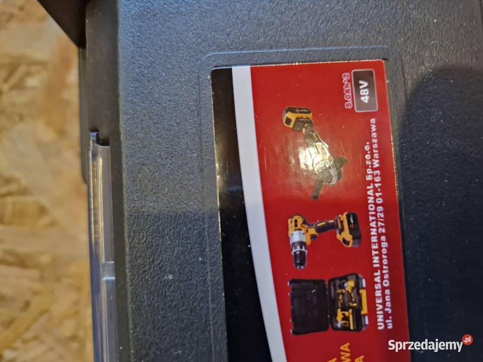 ZESTAW NARZĘDZI AKUMULATOROWYCH WKRĘTARKA Głogowa