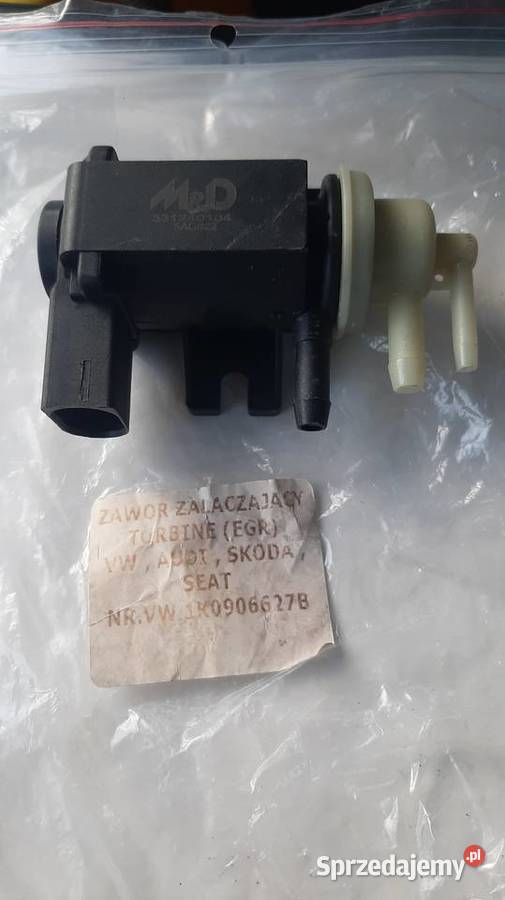 Zawór załączający turbinę EGR Skoda Octavia III Recyrkulacja spalin EGR Dębica
