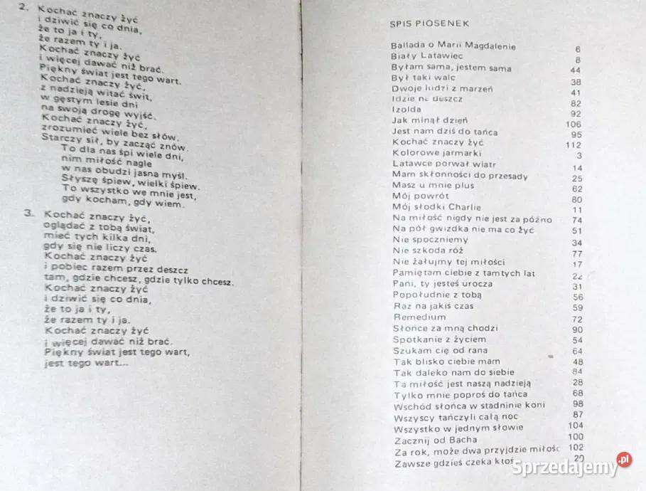 Rewia przebojów Melodie i teksty 12 W Dolelaż D Chełm