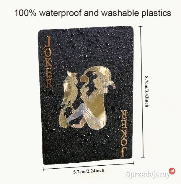 Super talia czarnych kart na prezent Karciane Warszawa