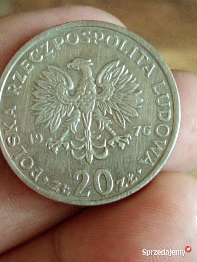 Sprzedam monete 20 zl 1976 bzm Marceli Nowotko