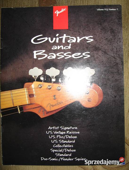 Fender Guitars Basses Volume 49 Number 1 katalog Kępice