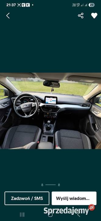 Ford Focus mk4 kurtyny powietrzne Pelplin