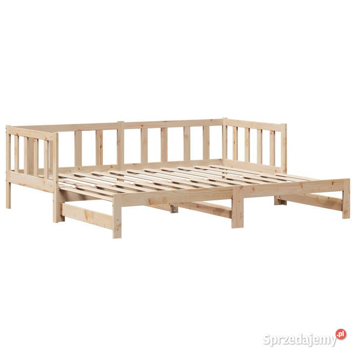 Sofa rozsuwana z szufladami bez materaca 90x190 Warszawa