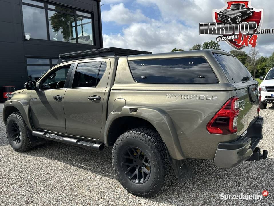 Zabudowa Hilux oryginalny HARDTOP Toyoty Szyby Pasłęk