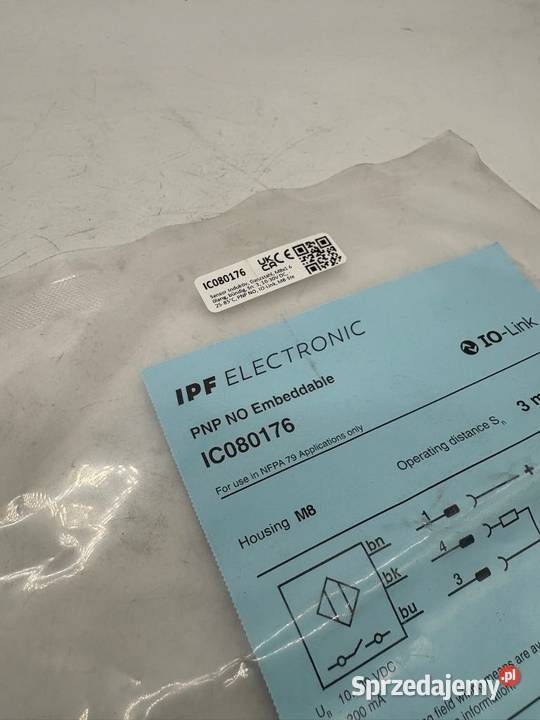 IPF Electronic IC080176 Czujnik indukcyjny