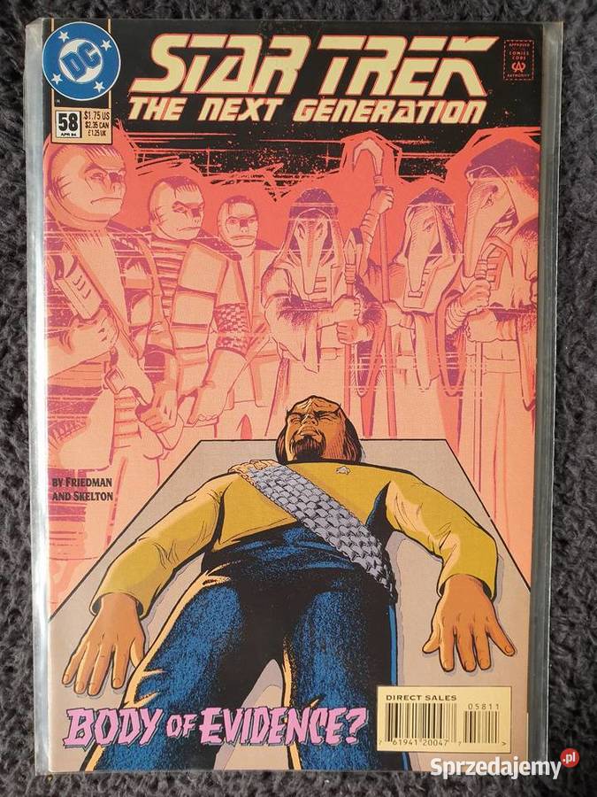 Star Trek The Next Generation 3 komiksy 1994 DC Gdynia