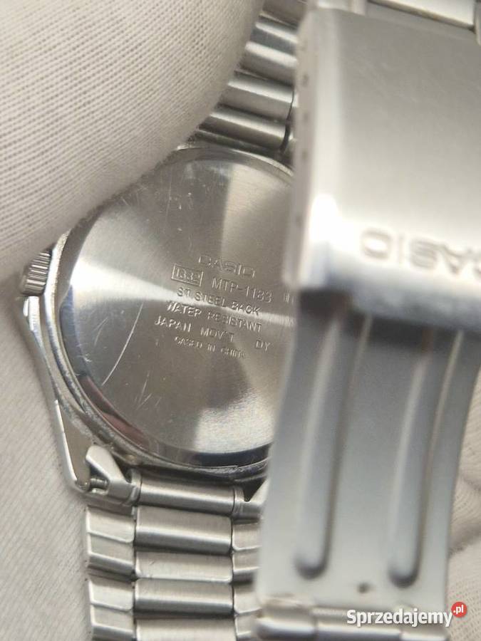 Zegarek męski Casio Classic MTP1183PA1AEG czarna