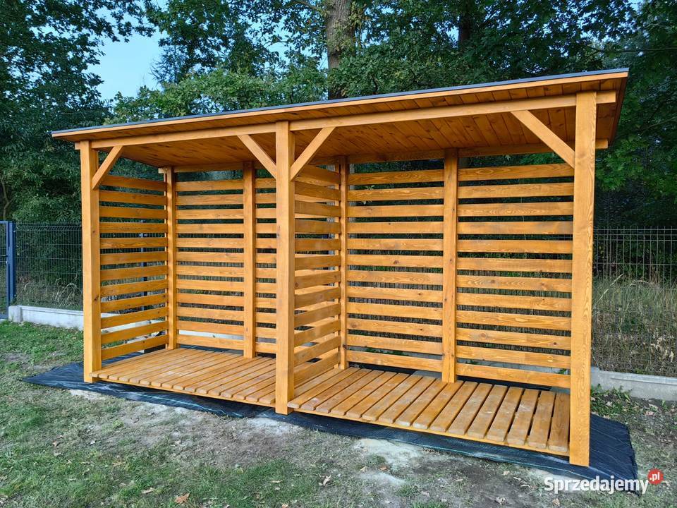 Drewutnia 2 x 11m drewutnia 2 x 11m z dachem Kalety sprzedam