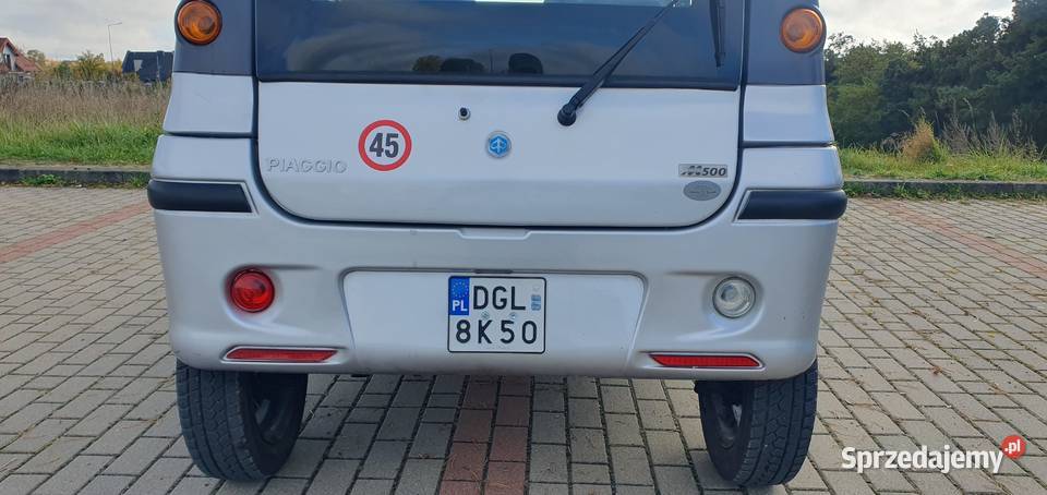 Microcar Aixam Casalini Ligier Piaggio M500 6KM Olecko sprzedam