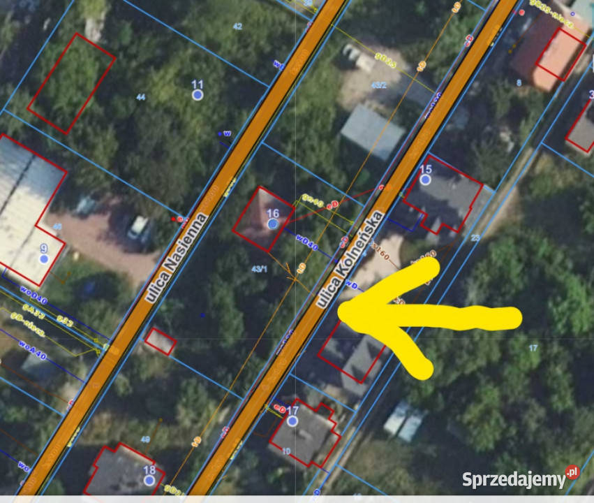 Pozwolenie na bud bliźniak Działka 1002m2 Warszawa