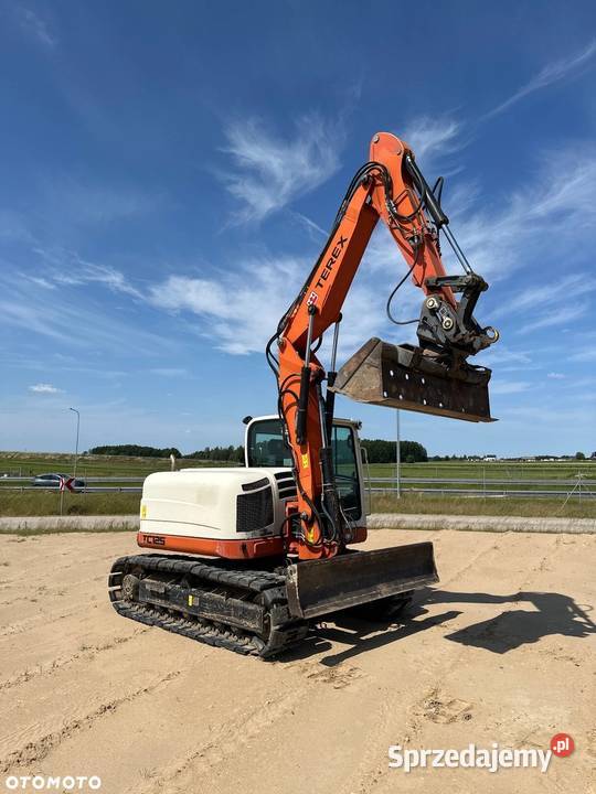 Terex Schaeff TC125 Gąsienica Lemiesz Zamiana Łomża