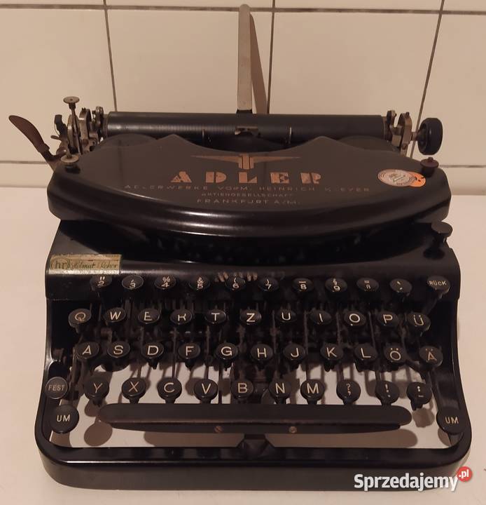 Maszyna do pisania Adler