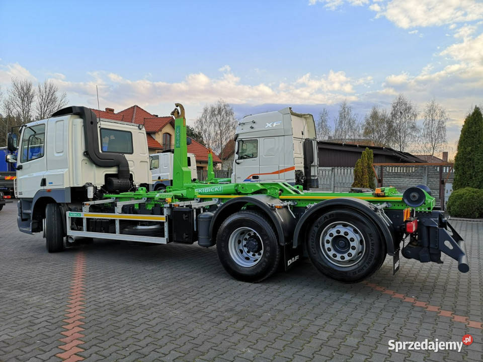 DAF CF 85410 ATE Hakowiec 6x2 Skibicki 250 z sprzedam
