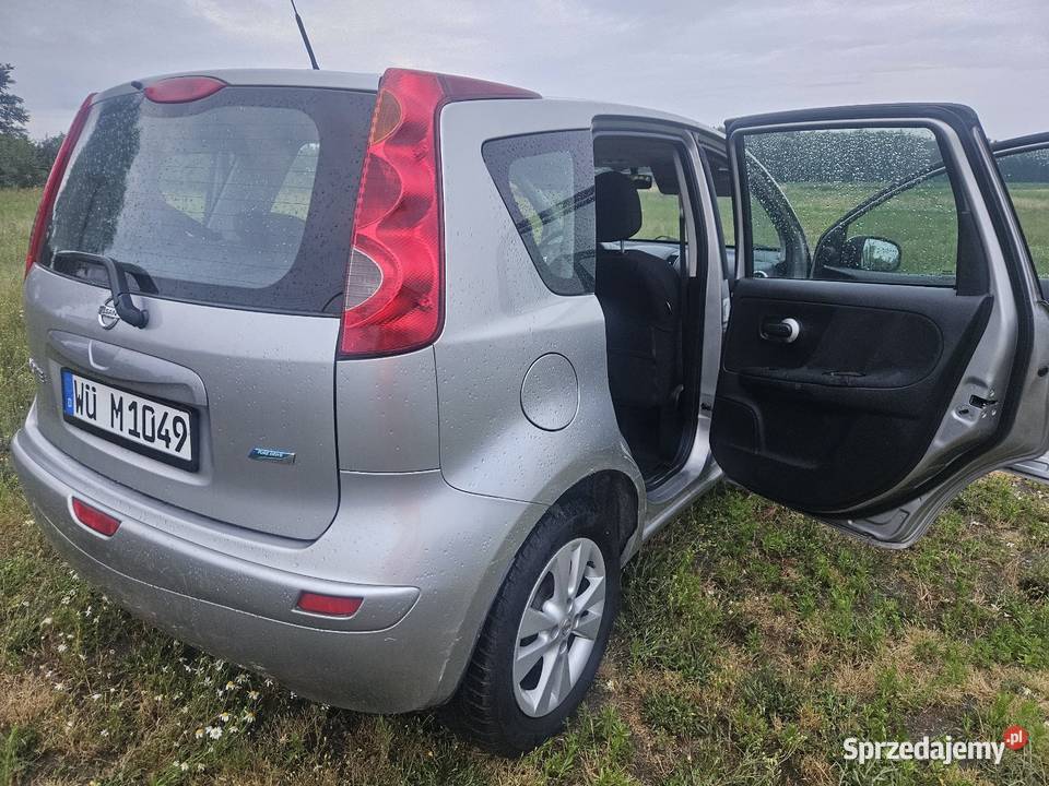 Nissan Note 14 benzyna 88 2011r Ładny OKAZJA Nieborów