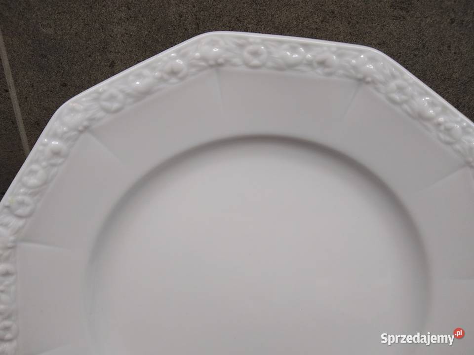Talerz płytki Rosenthal Biała Maria 6 Kalisz