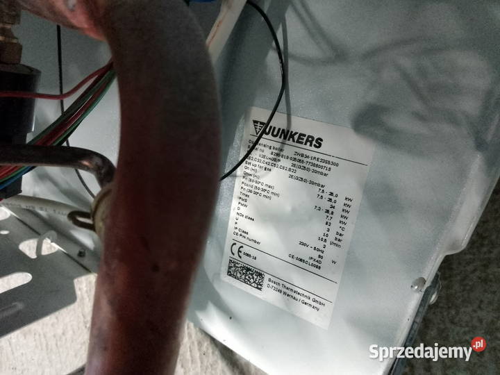 Sprzedam piec gazowy Junkers ZWB 241 AE 23 Stan