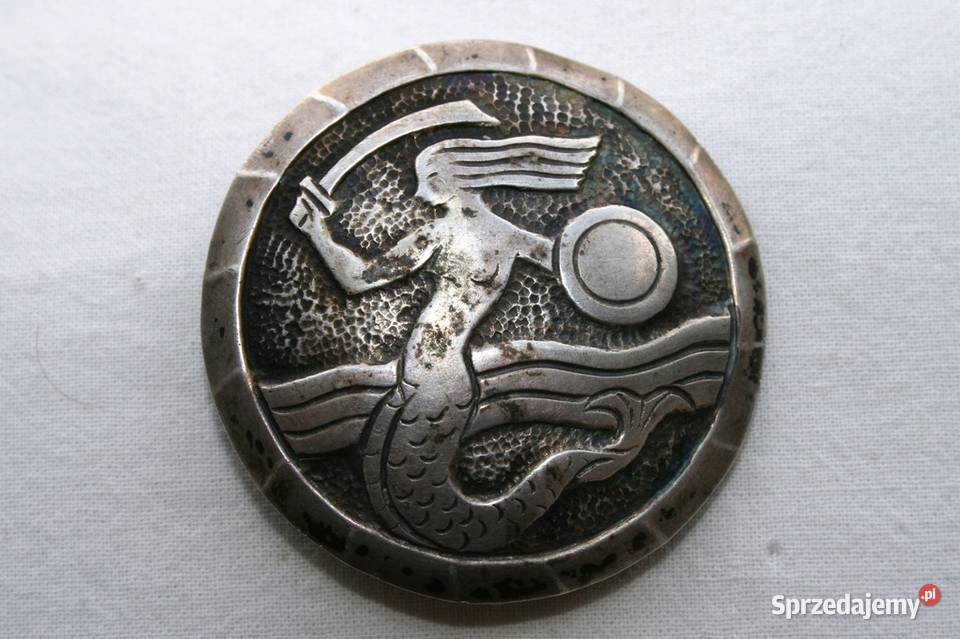 Srebrna broszka Lipno