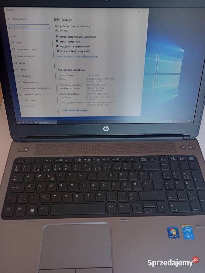 Laptop HP G650i5 tanio Dębica