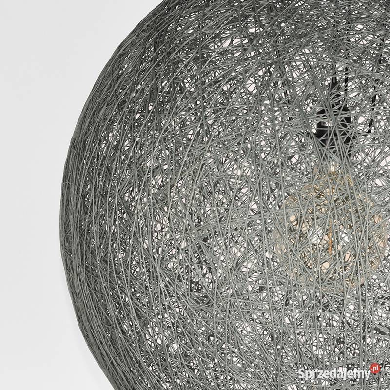 Mała lampa Twist szara Label 51 odcienie szarości Wyposażenie wnętrz Opole sprzedam