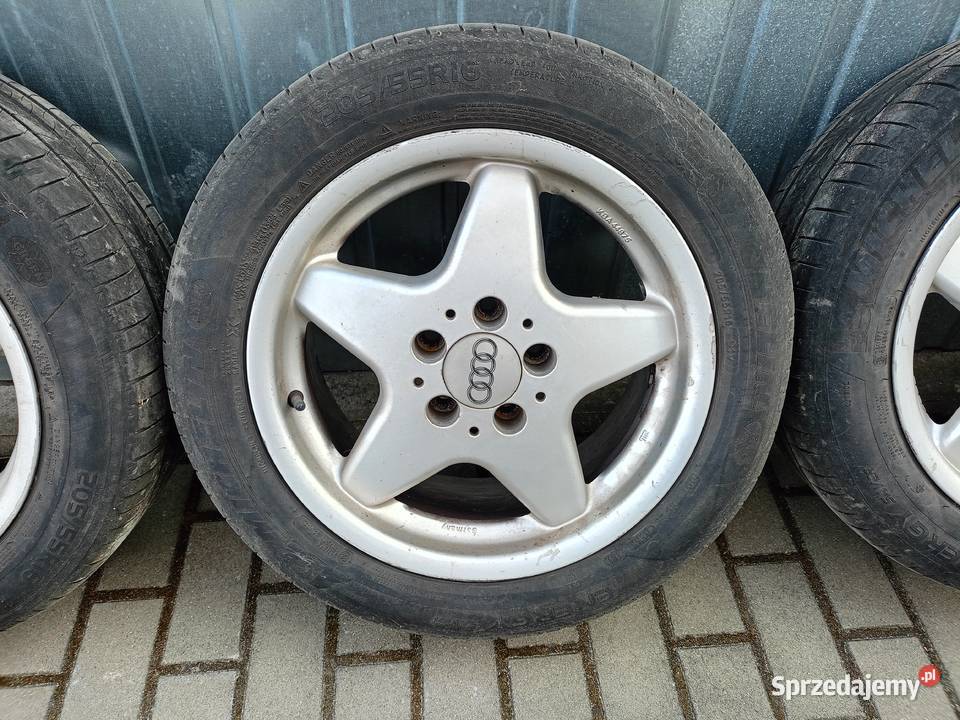Felgi alu z oponami letnimi 205x55x16 sprzedam