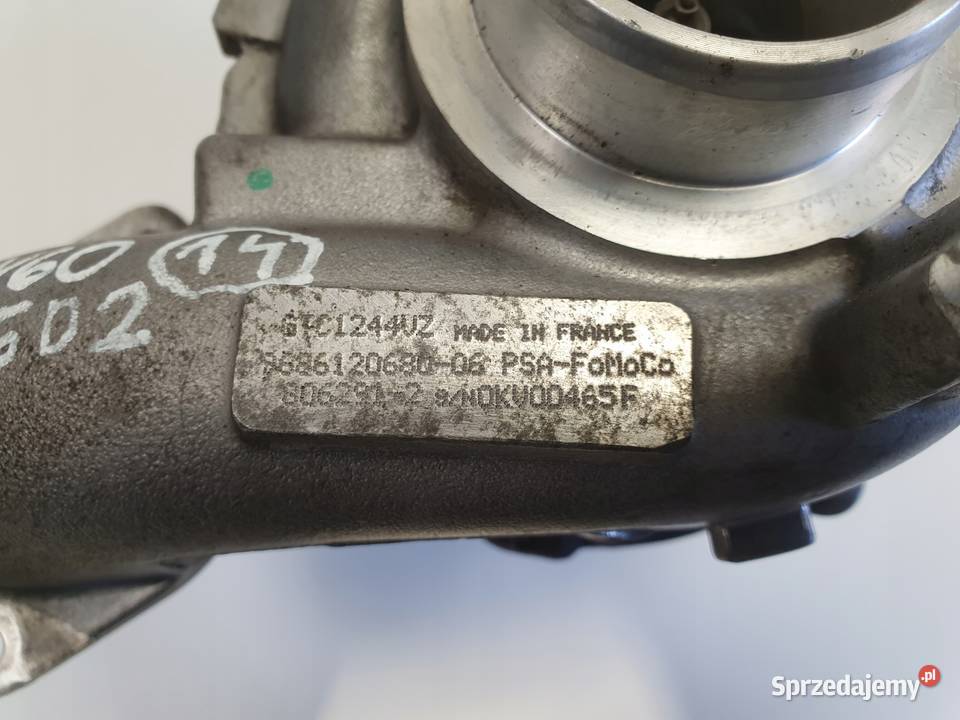 TURBOSPRĘŻARKA Volvo V60 S60 II 16 D2 turbo