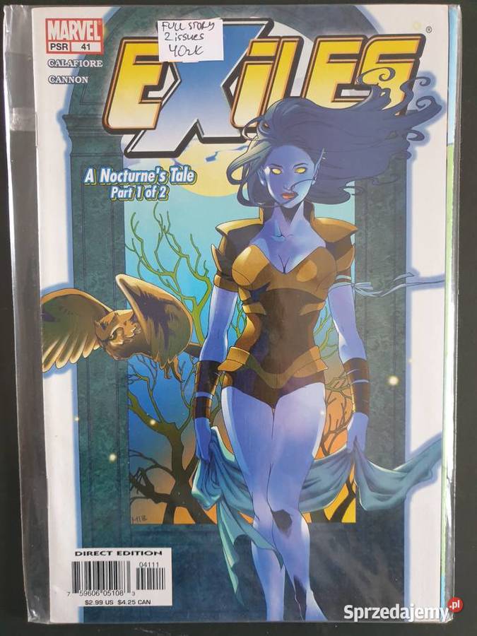 The Exiles 6 komiksów Marvel USA 3 kompletne Kultura i Rozrywka Gdynia sprzedam