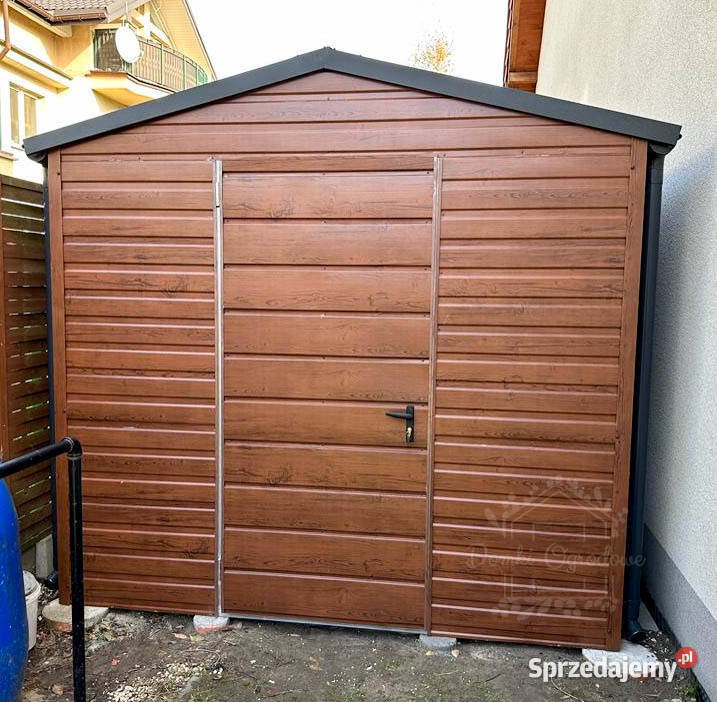 SCHOWEK DOMEK OGRODOWY 3m x 2m DWUSPAD drzwi Malbork
