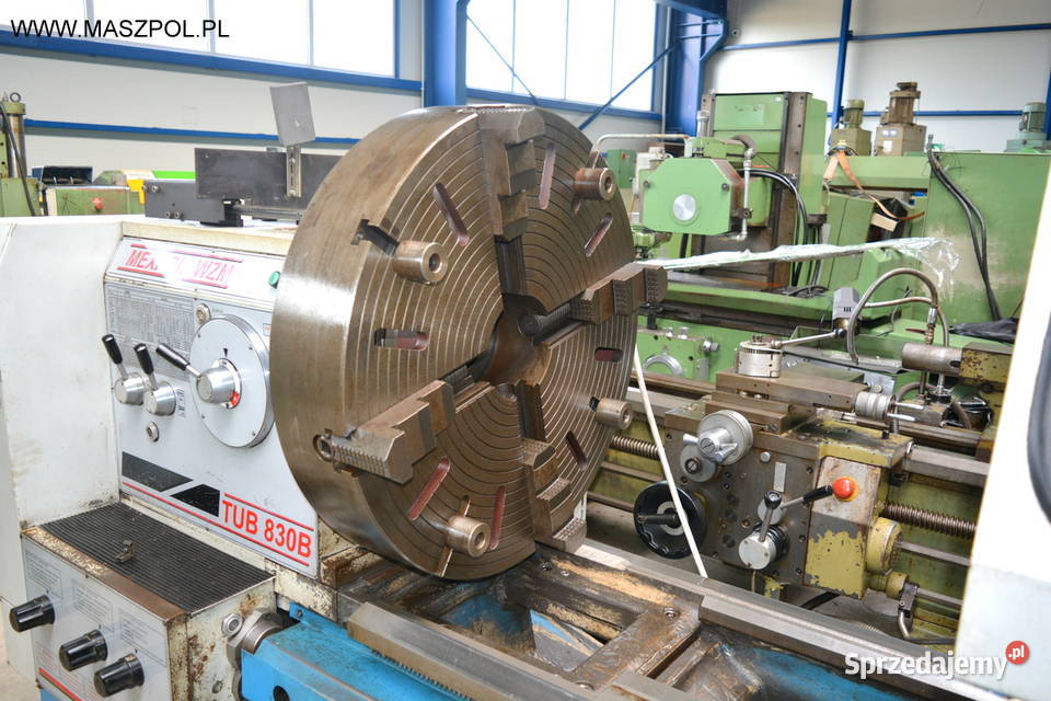 Tokarka uniwersalna TUB 830 B x 2000 rb 2008 łódzkie Głowno sprzedam