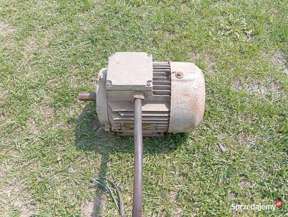Silnik trójfazowy siłowy 15 KW sprawny Silniki Części do elektronarzędzi wielkopolskie Lubstów