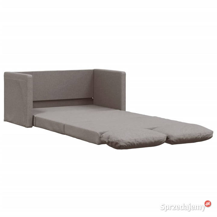 Sofa podłogowa 2w1 kolor taupe 112x174x55 Warszawa