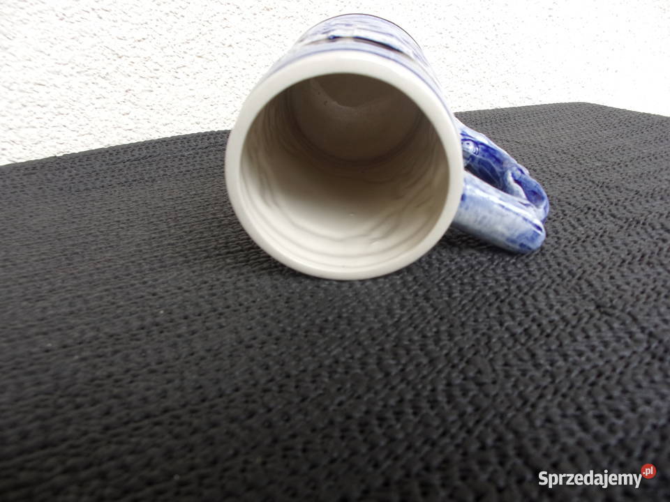 Stary Holenderski kufel porcelanowy lekki Warszawa sprzedam
