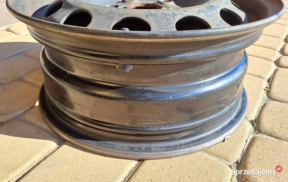 Oryginalne felgi stalowe VW 7M0601027A 6Jx15 sprzedam