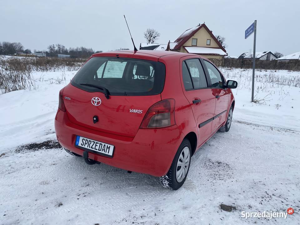 Toyota Yaris 5D 2007R 10B ŚLICZNA Stan B Opłaty manualna Zamość