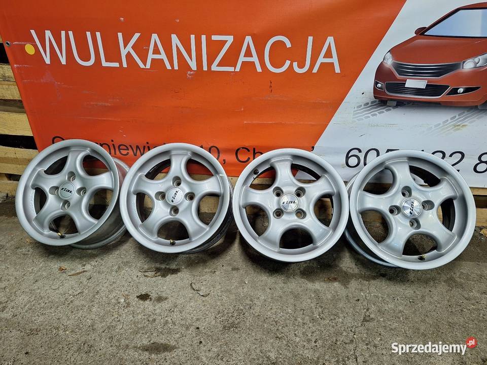 Alufelgi 4x100 14 ET38 Honda Kia Mazda Nissan Choceń sprzedam