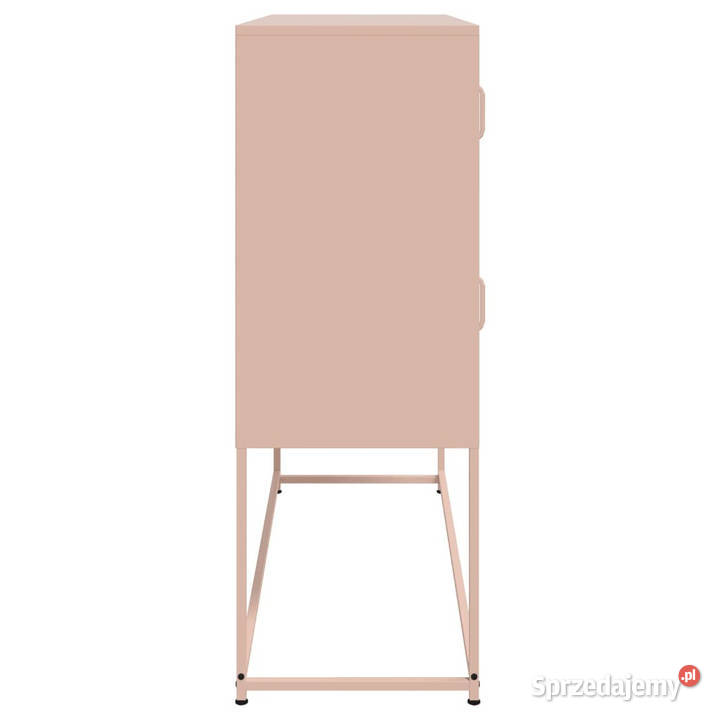 Szafka różowa 1005x39x107 stal WM846597 mazowieckie Warszawa