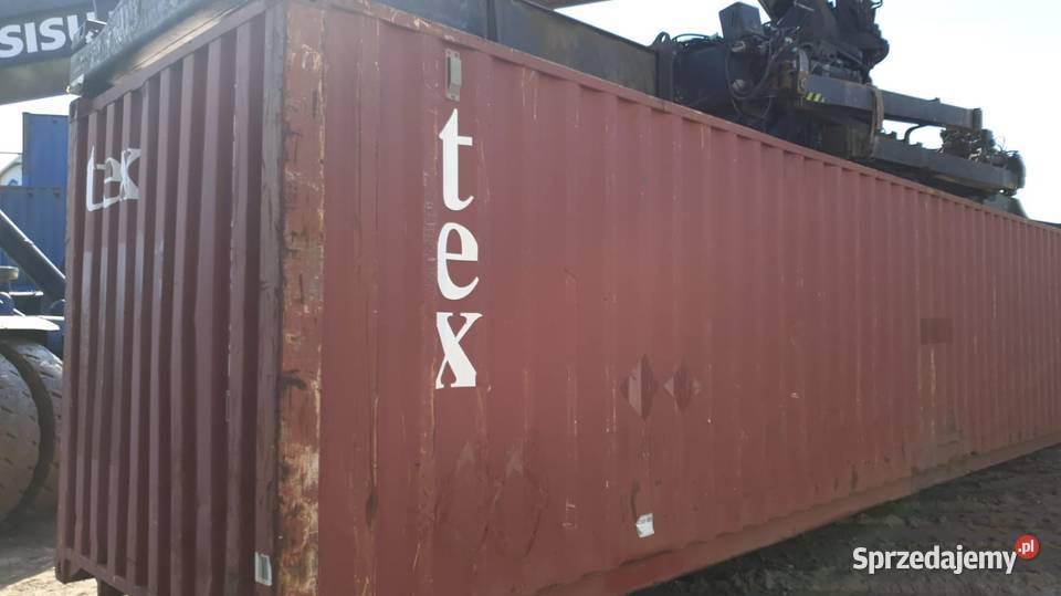 Kontener morski 40DVDC magazyn garażsprzedam Gdańsk sprzedam