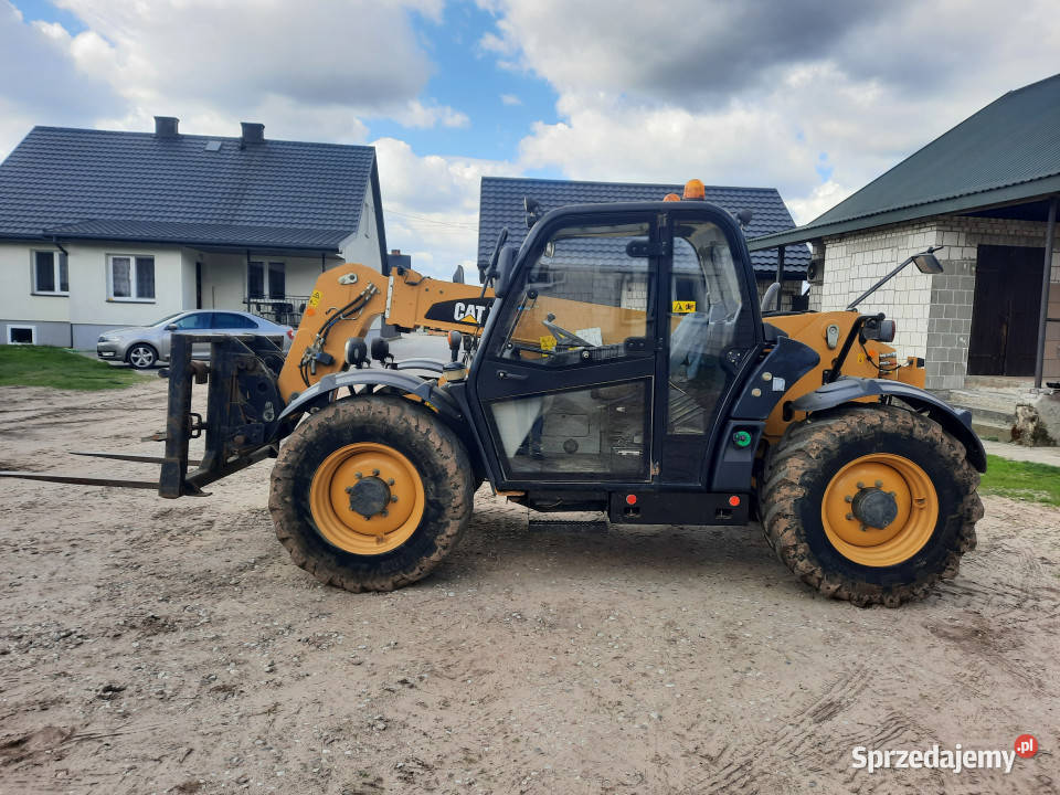 Ładowarka teleskopowa CAT TH336 4x4 2014 33 t6 m Drężewo sprzedam