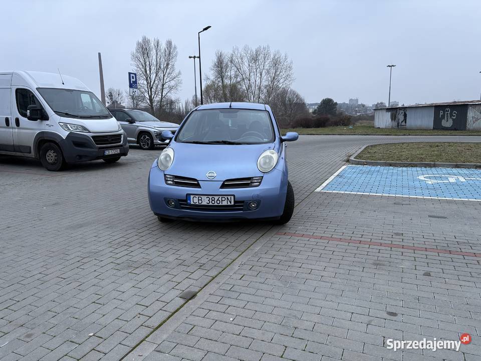 Nissan Micra K12 2003r 12 benzyna 80 Micra Bydgoszcz