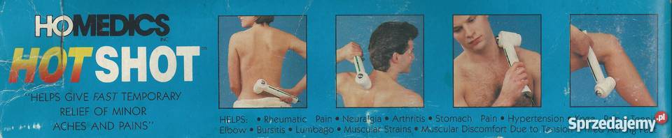 MASAŻER WIBRACYJNY HOMEDICS Model RF 8000 Sprzęt i urządzenia do masażu