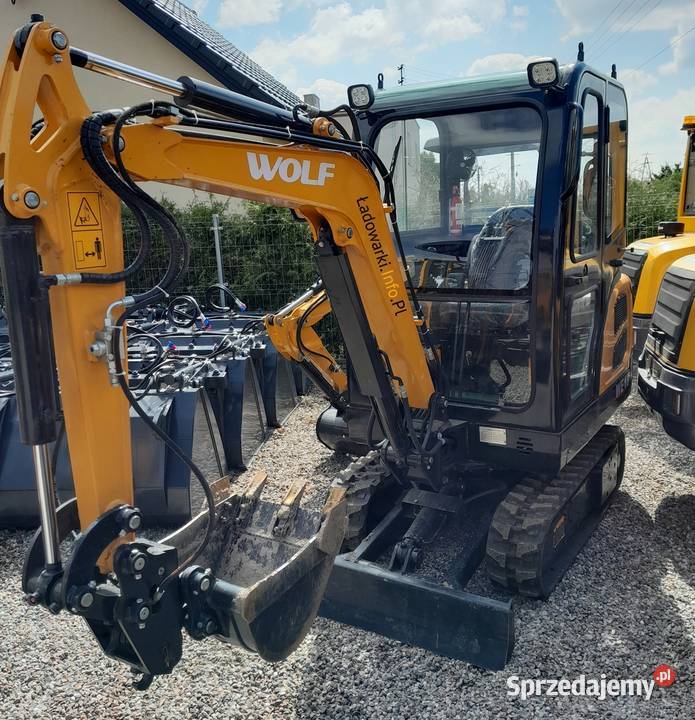MINIKOPARKA WOLF WE18 Silnik KUBOTA LAIDONG