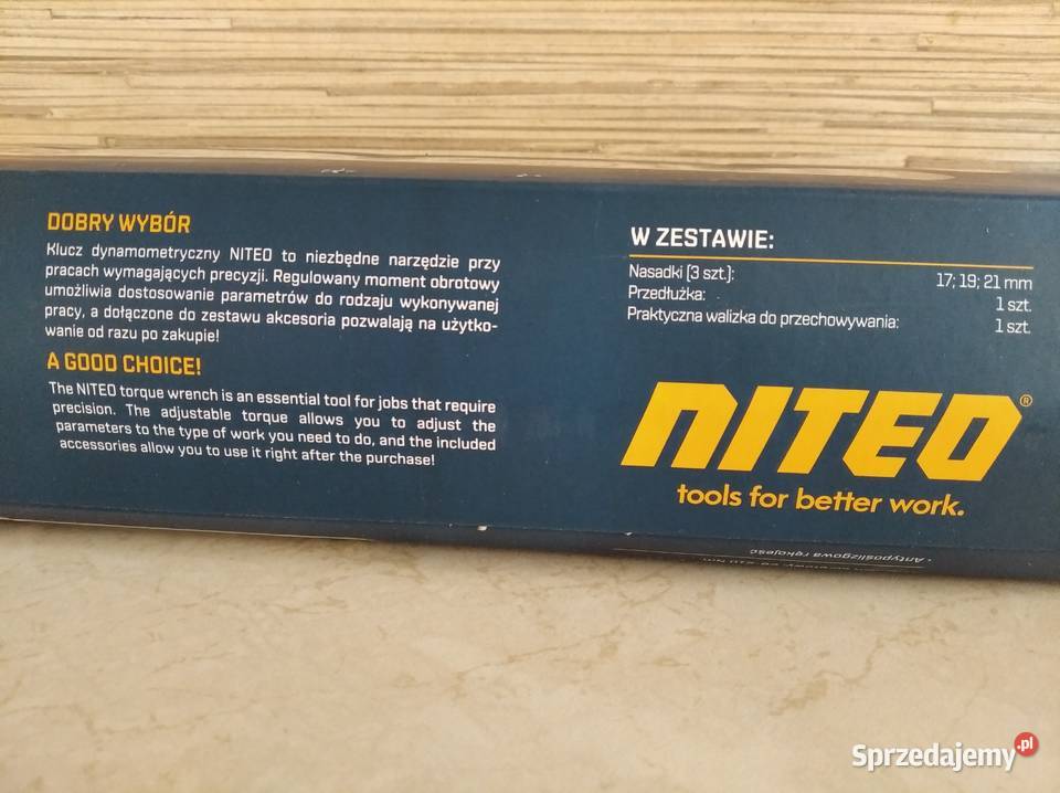 NAJTANIEJ Klucz Dynamometryczny z Nasadkami Etui śląskie Zabrze