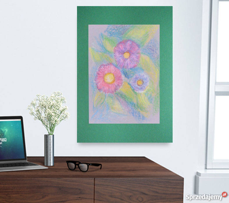 obrazek z kwiatamirysunek do pokojuładny obrazek Katowice