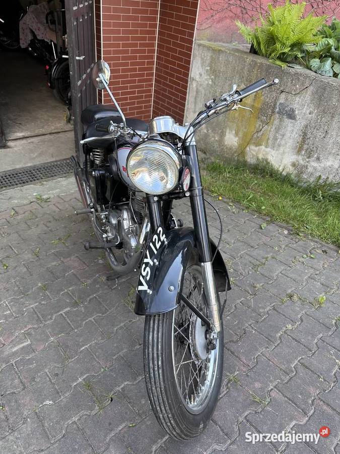 Royal Enfield 350 Rok produkcji 1951 Pajęczno