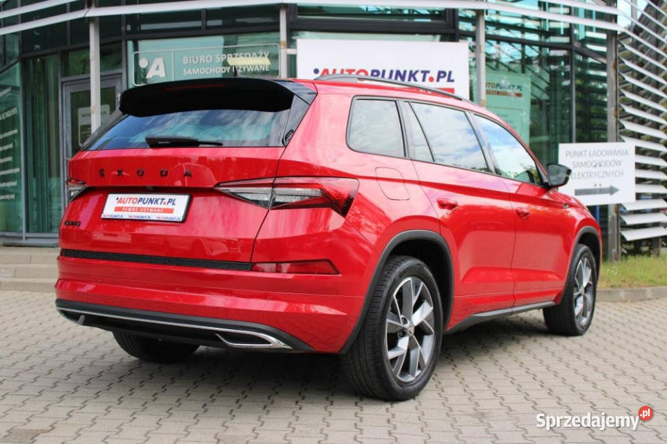 Skoda Kodiaq 2022r Gwarancja HAK Salon IWŁ ASO 92974km śląskie Chorzów