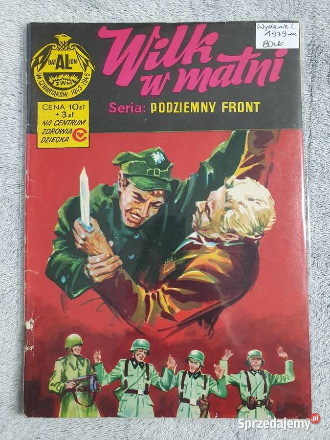 Podziemny Front Wilk w Matni wydanie 2 1979 Gdynia